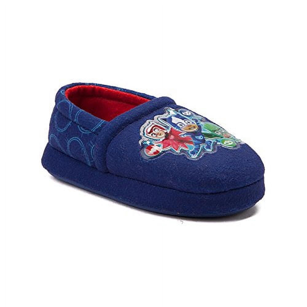 pj-masks-little-boys-blue-character-print-slippers-7-8-walmart