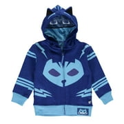 PJ Masks Little Boys' Toddler "Catboy Style" Hoodie Sizes 2T - 4T - blue, 3t