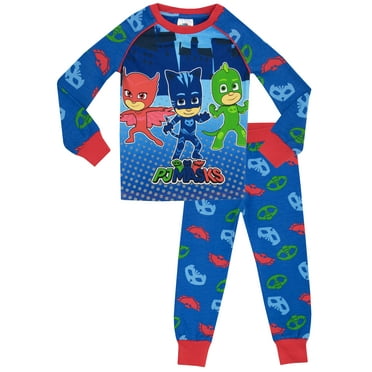 PJ Masks Long Sleeeve Boys Pajamas Sizes 4 - 10