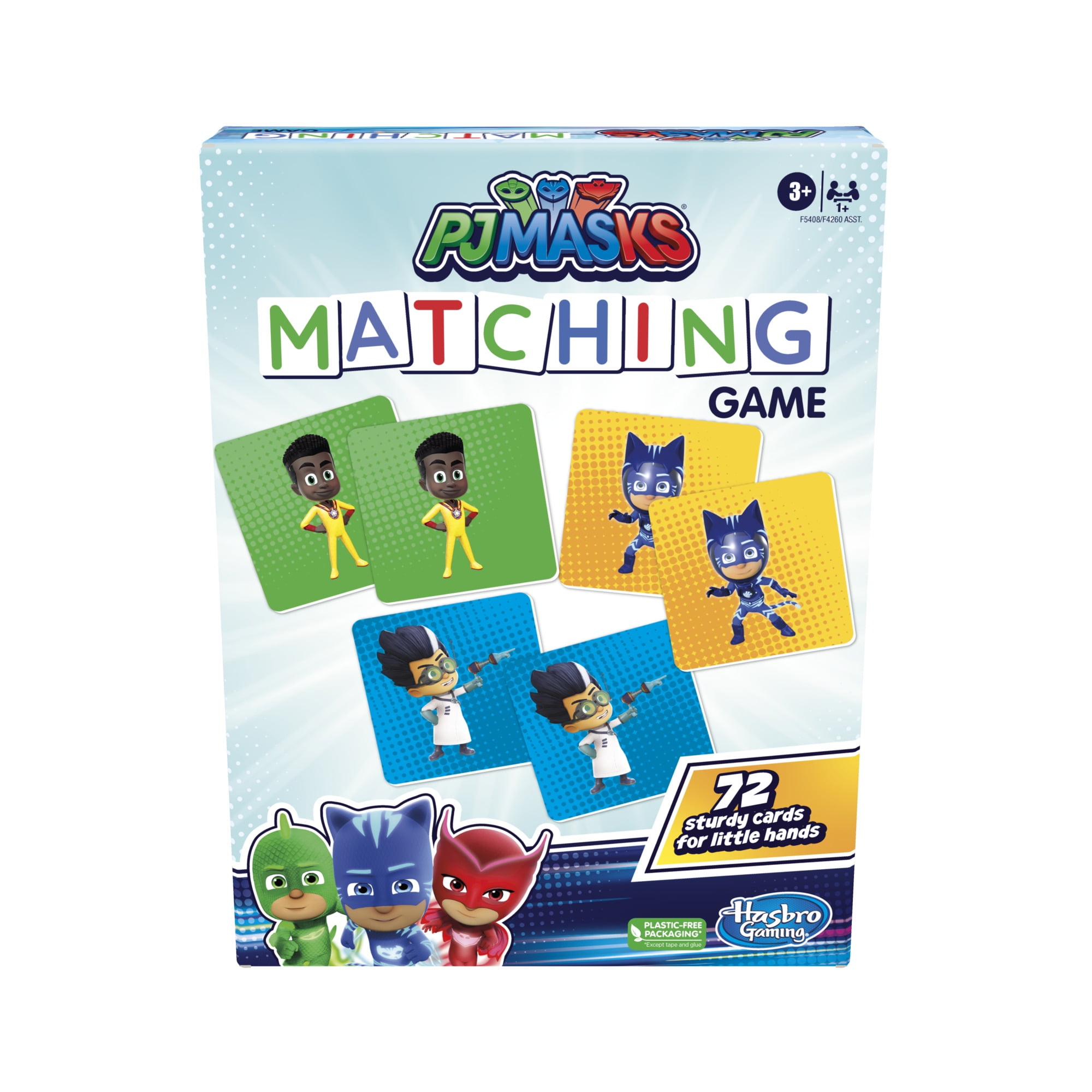 PJ Masks Matching Game, Fun Preschool Game for 1+ Players