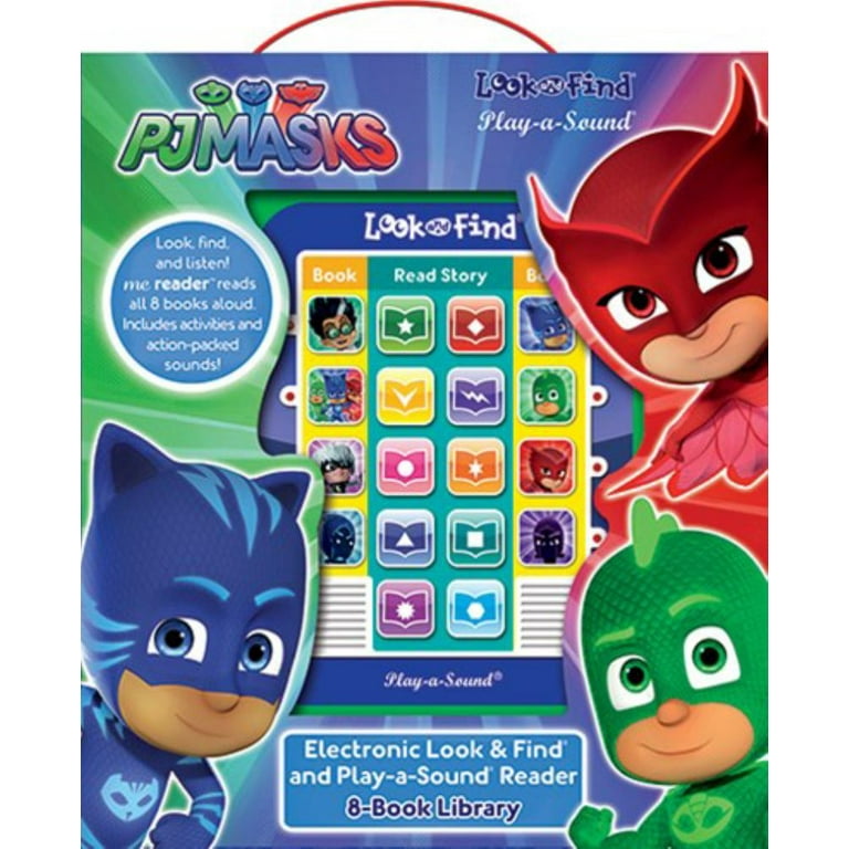 PJ MASKS ミーリーダー 英語絵本8冊＋本体me reader PJ Masks: Me Reader 8-Book Library and Sound Book Set - Walmart.com