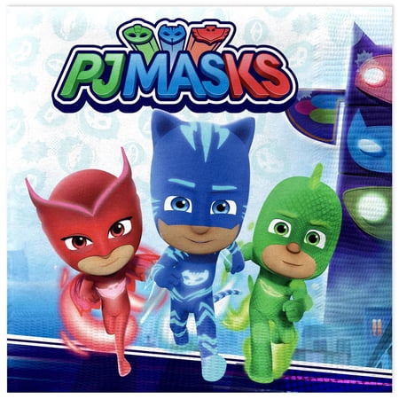 PJ Masks Napkins 32 Count - PJ Masks Party Supplies