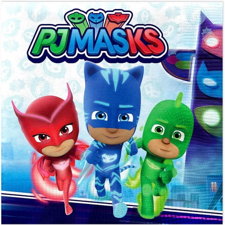 PJ Masks Napkins 16 Count  - PJ Masks Party Supplies