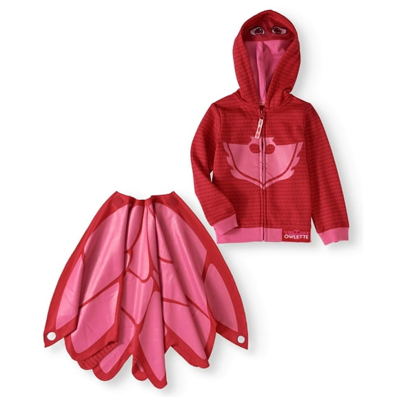 PJ Masks Owlette Toddler Girls' Costume Hoodie