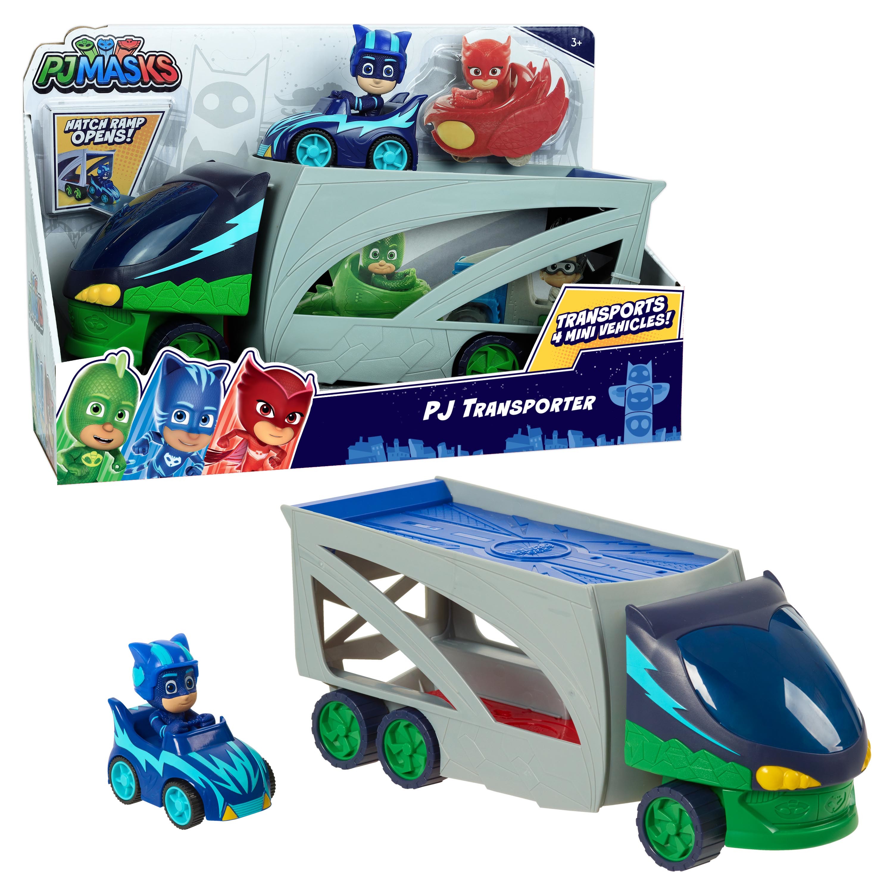 PJ Masks PJ Transporter,  Kids Toys for Ages 3 Up, Gifts and Presents - image 1 of 8