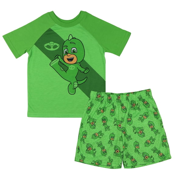 PJ Masks Pajamas Toddler Boys' Power Heroes Short Sleeve and Shorts Sleep Set