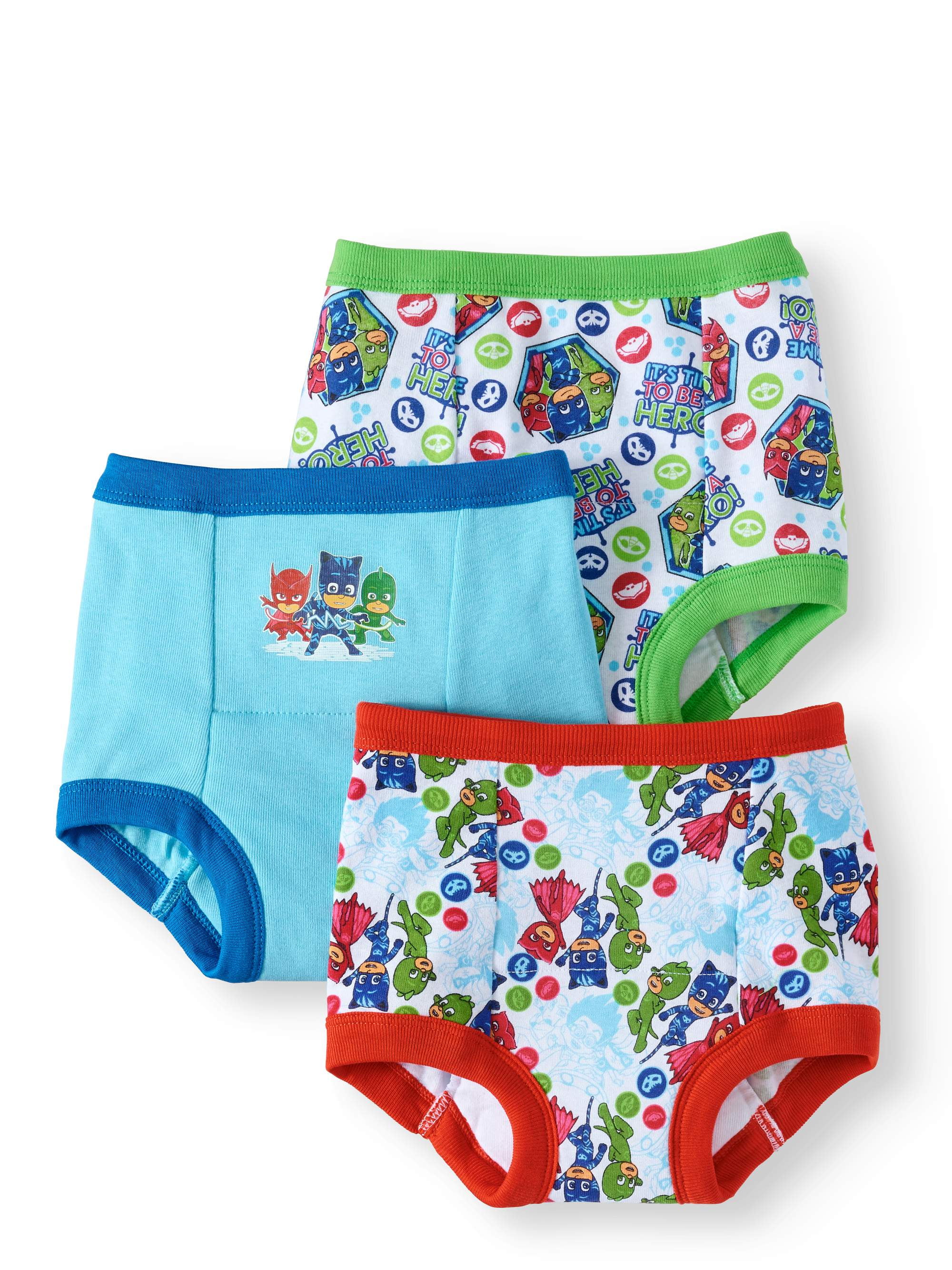 PJ Masks Potty Training Pants Underwear, 3-Pack (Toddler Boys) 