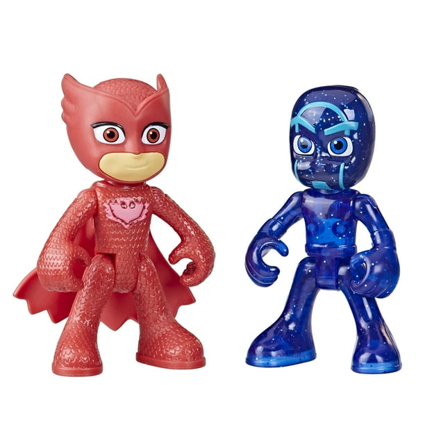 PJ Masks Power Heroes Owlette and Night Ninja Preschool Kids Toy Action Figure for Boys and Girls Ages 3 4 5 6 7 and Up 3 Walmart Business Supplies