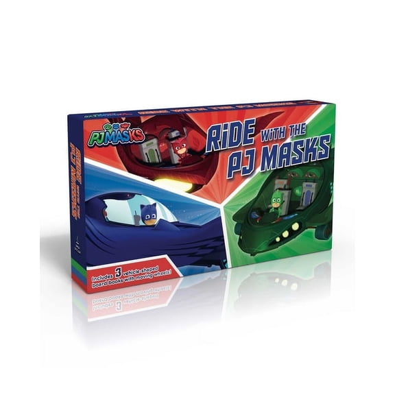 PJ Masks: Ride with the PJ Masks Boxed Set (Board book)