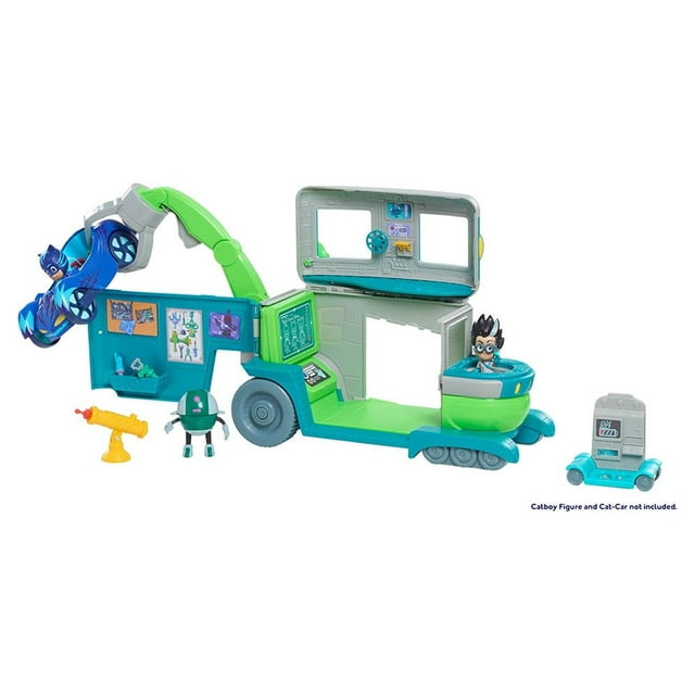 PJ Masks Romeo's Lab Transforming Playset with Lights and Sounds,  Kids Toys for Ages 3 Up, Gifts and Presents