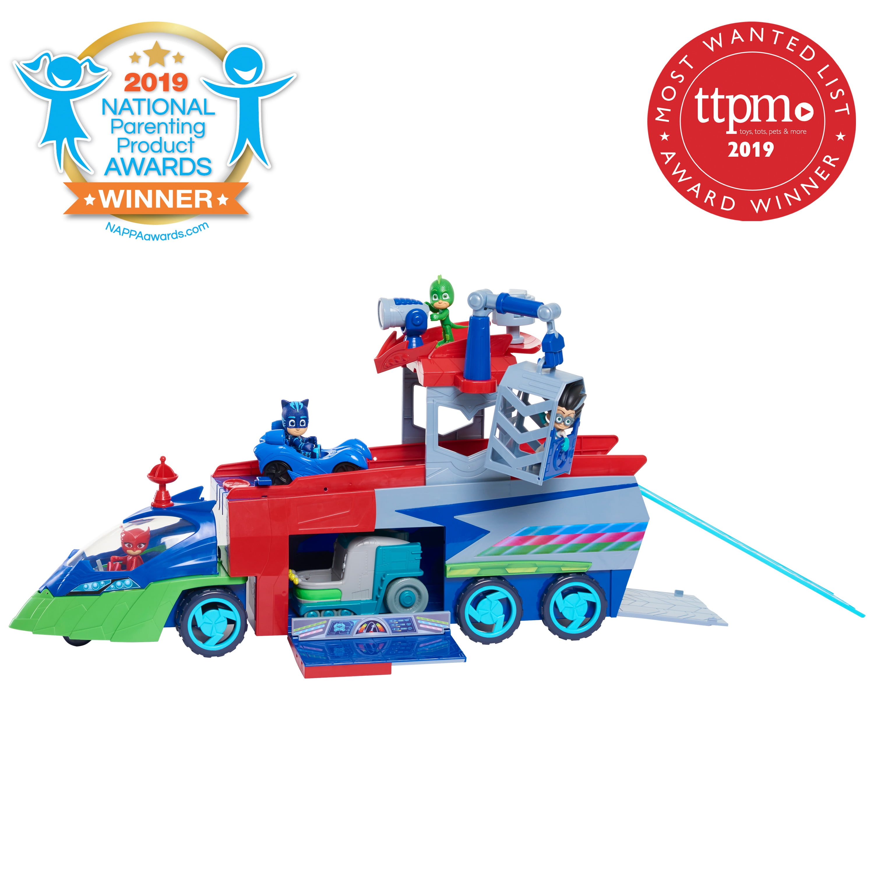 PJ Masks PJ Seeker Vehicle Playset with Lights and Sounds