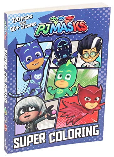 Pre-Owned PJ Masks Super Coloring (Paperback) 0794443931 9780794443931 ...