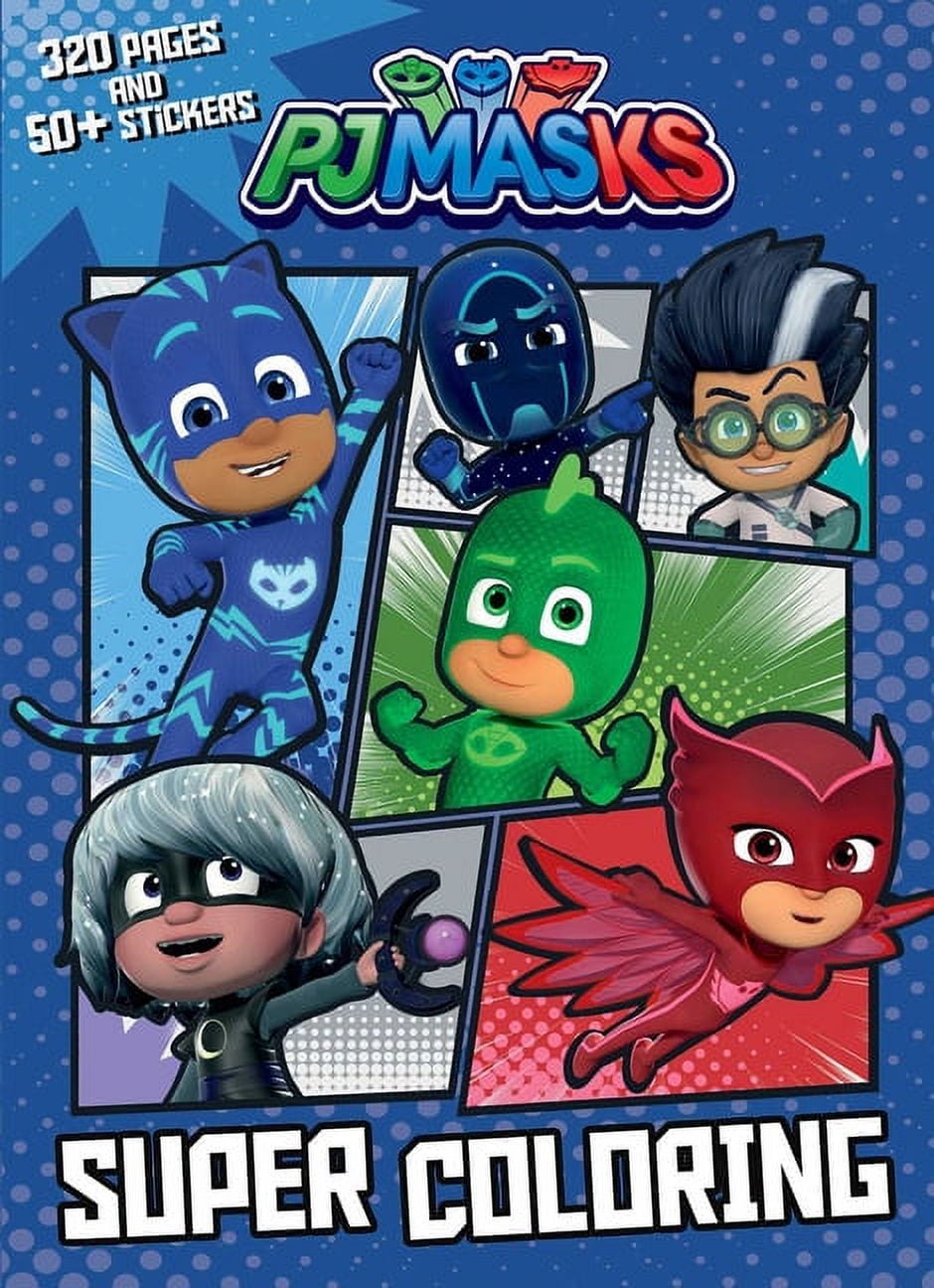 STUDIO FUN INTERNATIONAL PJ Masks Super Coloring (Paperback)