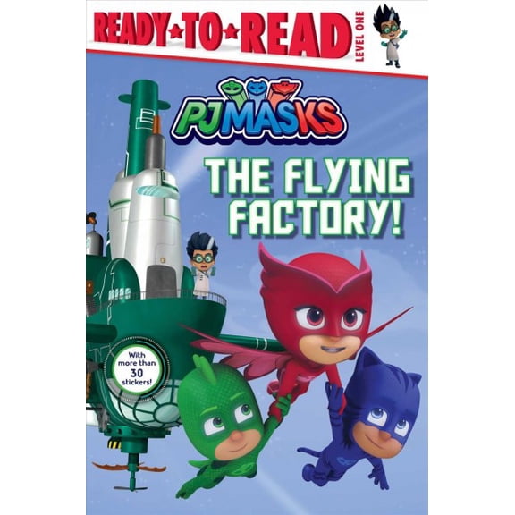 Pre-Owned PJ Masks: The Flying Factory! : Ready-to-Read Level 1 (Paperback)