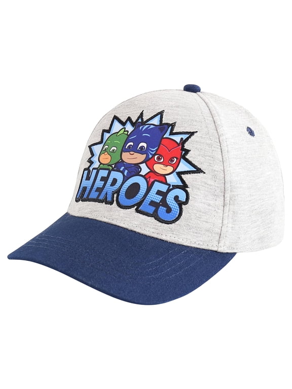 PJ Masks Toddler Baseball Hat for Boys Size 2-4 Or 4-7 Kids Cap