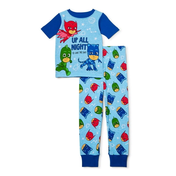 PJ Masks Toddler Boy 2 Piece Cotton Sleeper