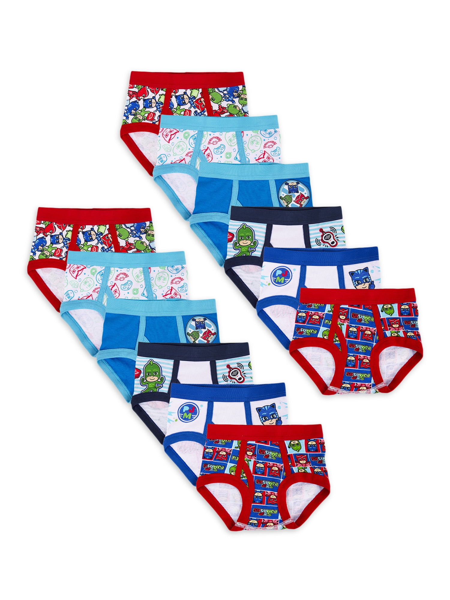 PJ Masks Toddler Boy Briefs, 12Pack, Sizes 2T4T