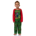 thumbnail image 1 of PJ Masks Toddler Boys' Gekko Catboy Owlette My Favorite Christmas Heroes Pajama Set, 1 of 7