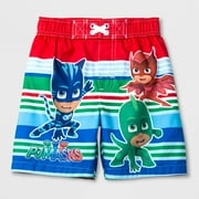 PJ Masks Toddler Boys' Swim Trunks Kids Bathing Suit