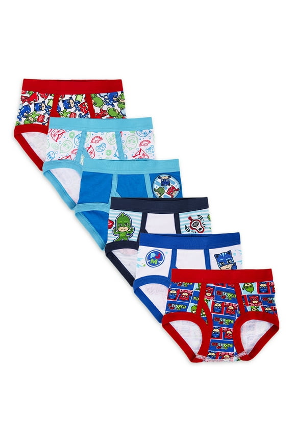 Toddler Boys' Underwear, 6 Pack Sizes 2T-4T