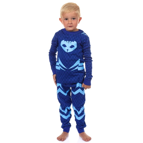 PJ Masks Toddler Girls' Boys' Catboy Character Costume Sleep Pajama Set