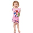 thumbnail image 1 of PJ Masks Toddler Girls' Gekko Catboy Owlette Sleep Pajama Sleep Set Shorts, 1 of 7