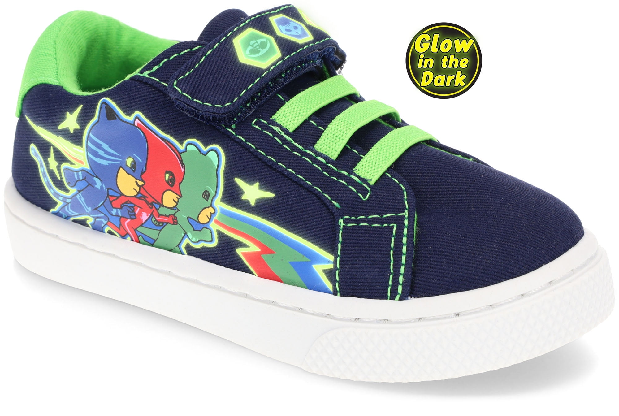 PJ Masks Toddler Shoes,Casual Sneaker Hook and Loop,Catboy Gekko,Size 8