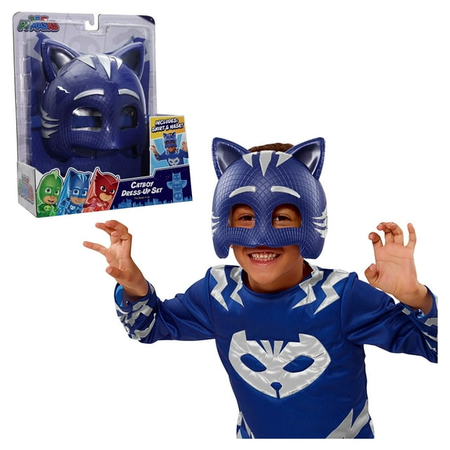 PJ Masks Turbo Blast Catboy Dress Up Set,  Kids Toys for Ages 3 Up, Gifts and Presents