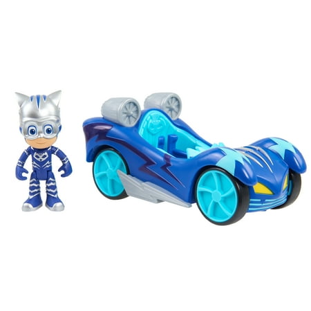 PJ Masks Turbo Blast Vehicles - Cat-Car & Catboy Figure
