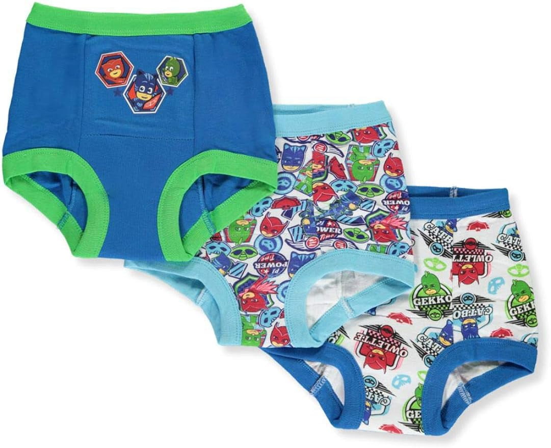 PJ Masks Unisex Baby Toddler Boys, 7pk or 10pk Potty Training Pants with Success Tracking Chart ...