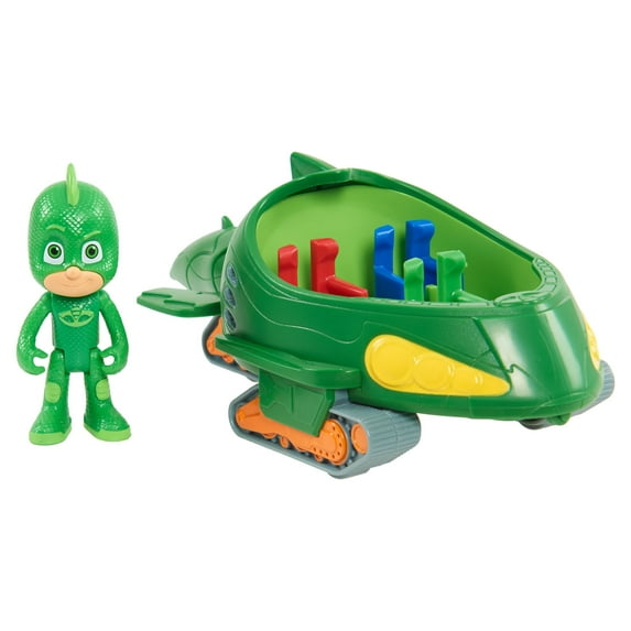 PJ Masks Vehicle, Gekko Mobile & Gekko Figure, Kids Toys for Ages 3 Up, Gifts and Presents