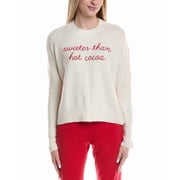 PJ Salvage womens Knit Sweater, XL, White