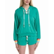PJ Salvage womens Live In Color Hoodie, xs, Green