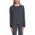 thumbnail image 1 of PJ Salvage womens  Snowflake Kiss Top, m, Blue, 1 of 3