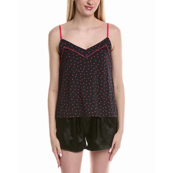 PJ Salvage womens Sweet Dreams Cami Shirt, xs, Black
