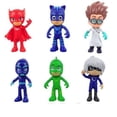 thumbnail image 1 of PJ Toys PJ Masks Catboy Owlette Gekko Birthday Cake Toppers, by PJ Toys (6 Count), 1 of 5
