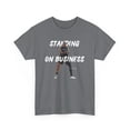 thumbnail image 1 of PJ Washington JR. Standing on Business basketball fans Unisex Cotton Tee, 1 of 4