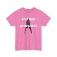 thumbnail image 1 of PJ Washington JR. Standing on Business basketball fans Unisex Cotton Tee, 1 of 4