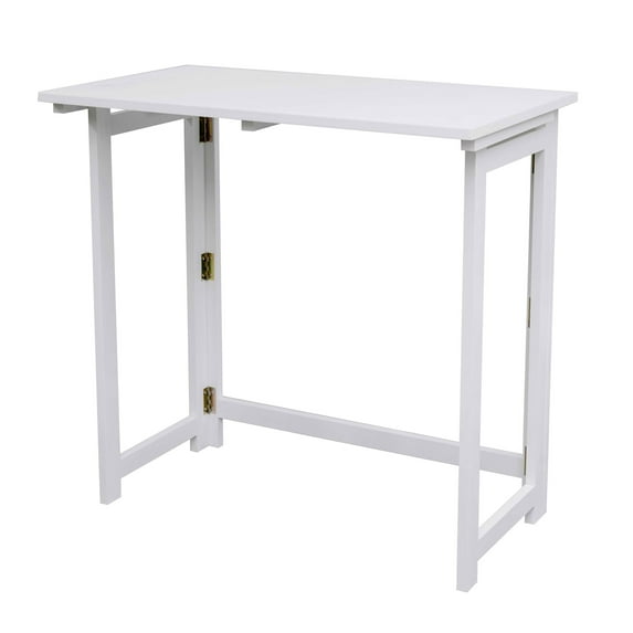 PJ Wood Children's Folding Desk w/Leg Hinges for Studying, Arts and Crafts