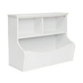 thumbnail image 1 of PJ Wood Multi-Functional Bookcase, Store or Display Books of Different Sizes, 1 of 10