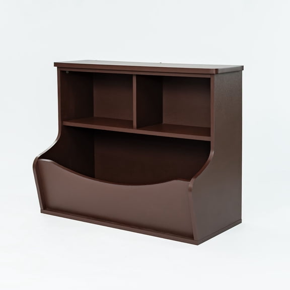 PJ Wood Standard 3 Drawer Bookcase, 3 Shelves