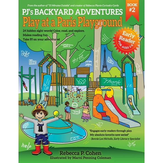 PJ's Backyard Adventures: Play at a Paris Playground, (Paperback)