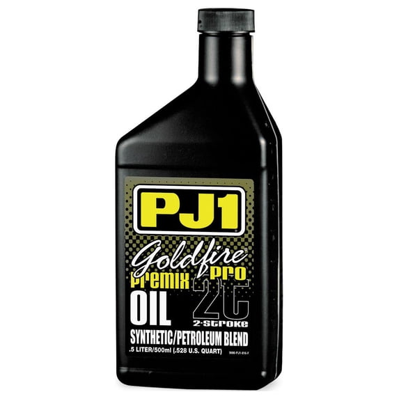PJ1 Goldfire Pro Racing 2-Stroke Oil 1 Gal. 8-16-1G