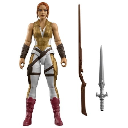 Masters of the Universe 2026 Movie Teela 5.5 Inch Action Figure, Sword & Staff & Hair Up