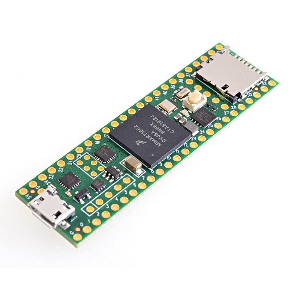 Placa de desenvolvimento teensy 4 1 microcontrolador arm cortex m7