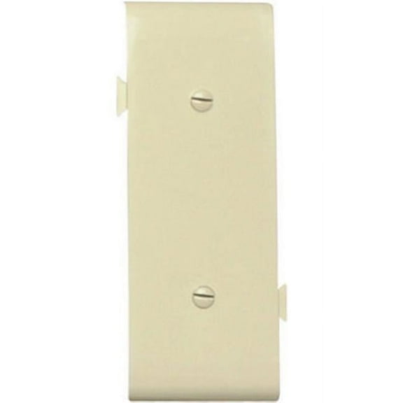 PJSC14I Blank Center Section Sectional Nylon Wall Plate, Ivory