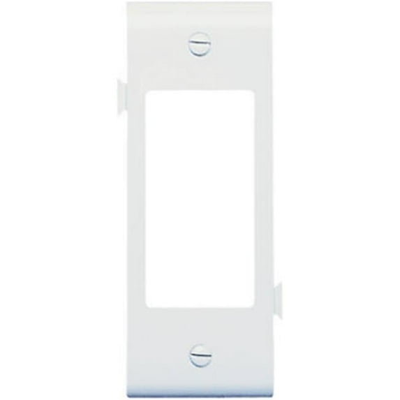 PJSC26W Decorator Opening Center Sectional Nylon Wall Plate, White