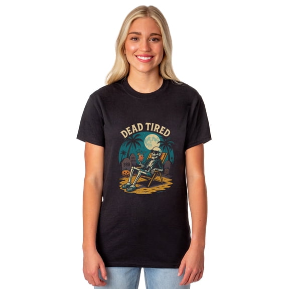 PJammy Halloween T-Shirt Women's Beach Corpse Short Sleeve Tee