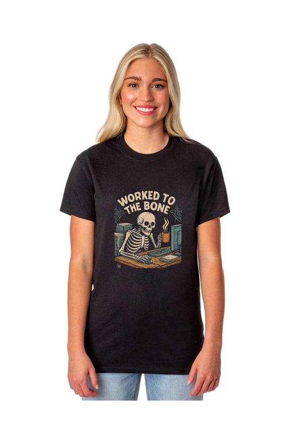 Halloween T-Shirt Women's Cubicle Corpse Short Sleeve Tee