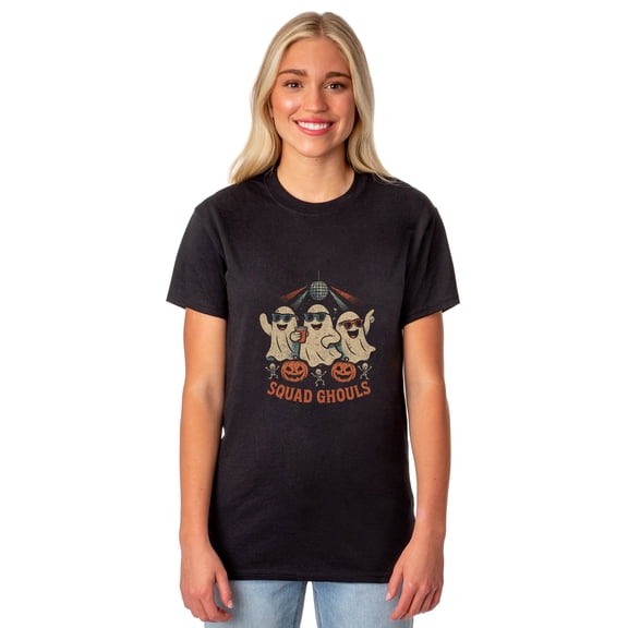 PJammy Halloween T-Shirt Women's Ghost Disco Tee